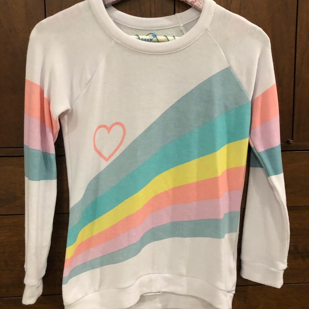 Kids Chaser Brand Rainbow Sweatshirt Size 10